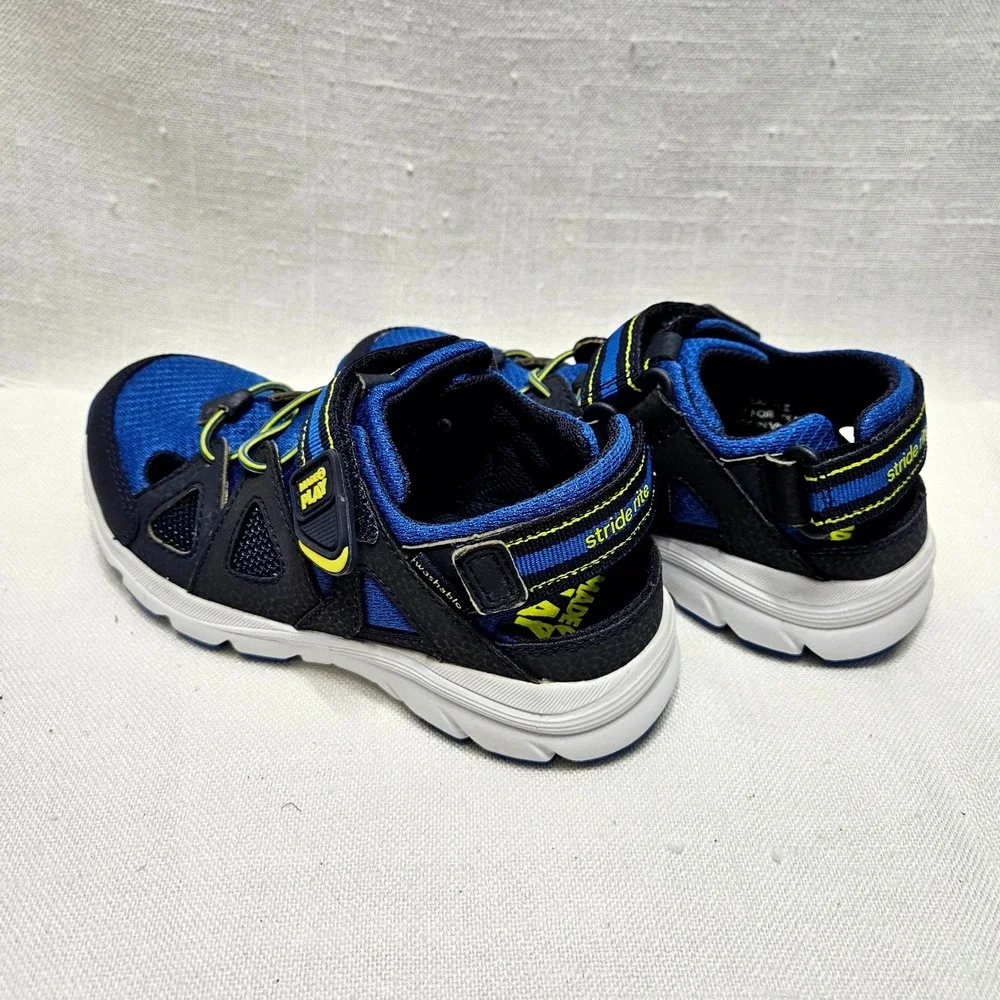 Stride Rite Made 2 Play Boys 13 Blue Water Sandals‎ Hybrid Sneakers Washable